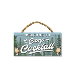 Welcome to Camp Cocktail - Hang Ups 8x3.75