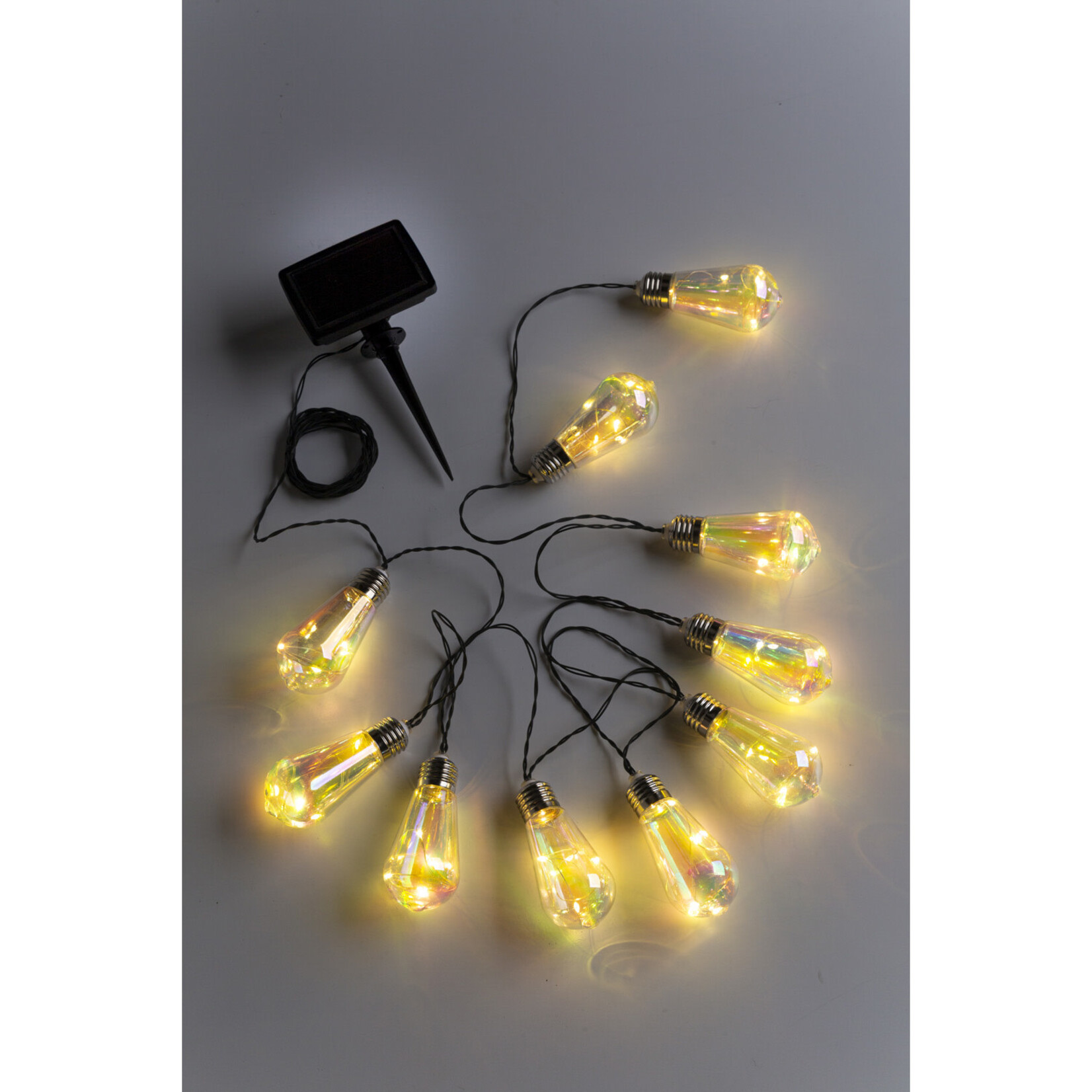 Solar String Lights - 74 Inches/10 Lights