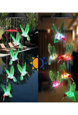 Solar Mobile - Color Changing Hummingbirds 1
