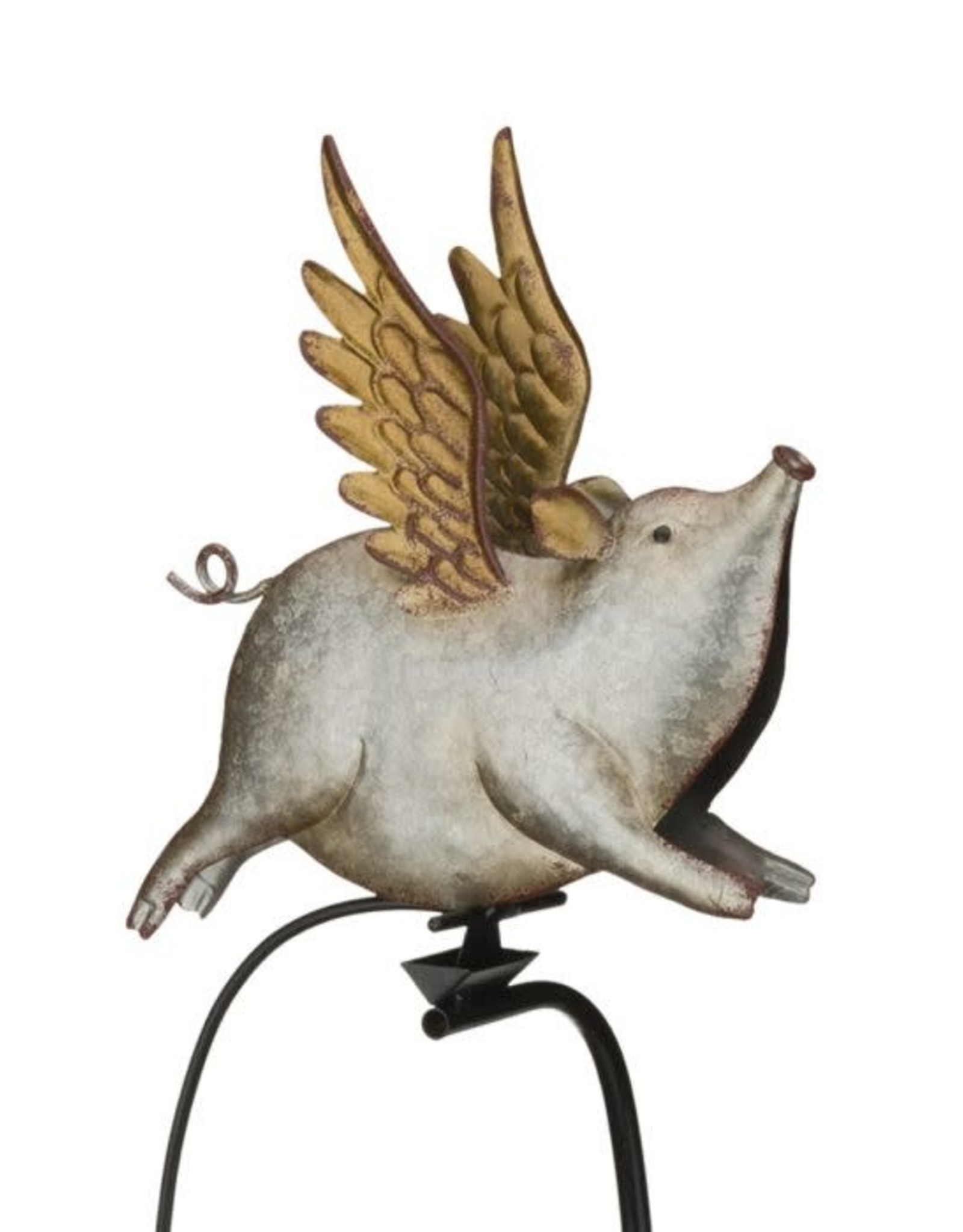 Rocker Stake - Flying Pig