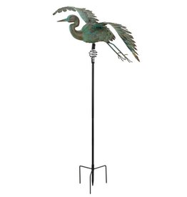 Bird Bouncie Stake - Crane