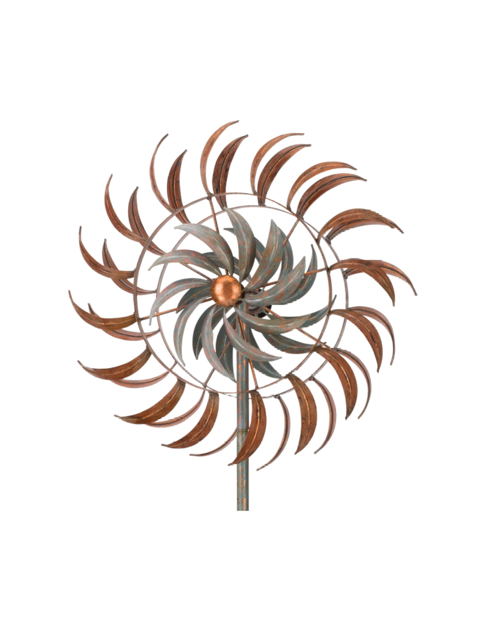 24'' Kinetic Stake - Copper Petals
