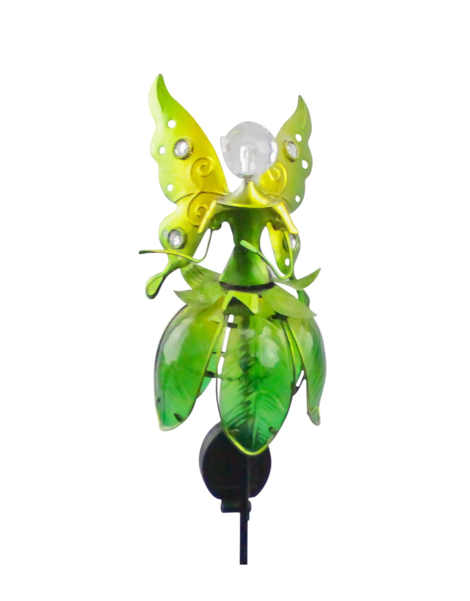 Solar Fairy Stake - Green/Yellow