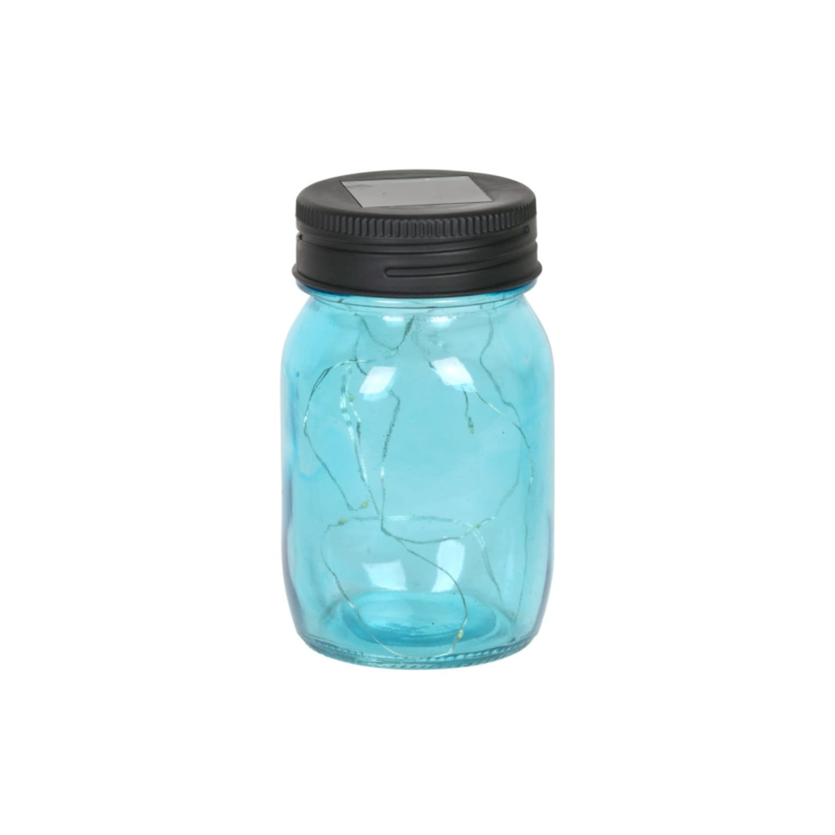 Solar Firefly Mason Jar - Blue