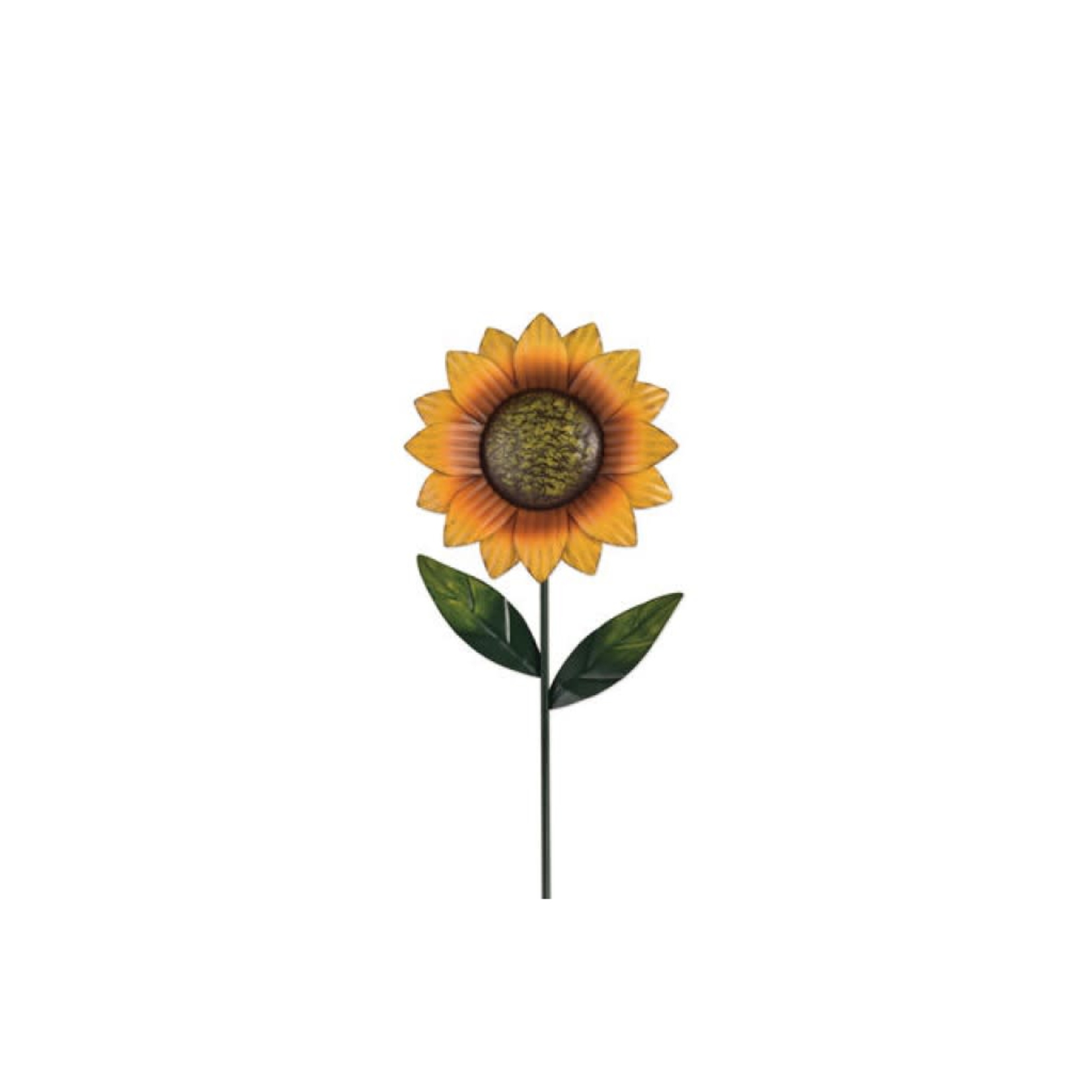 Garden Stake - Rustic Sunflower Medium