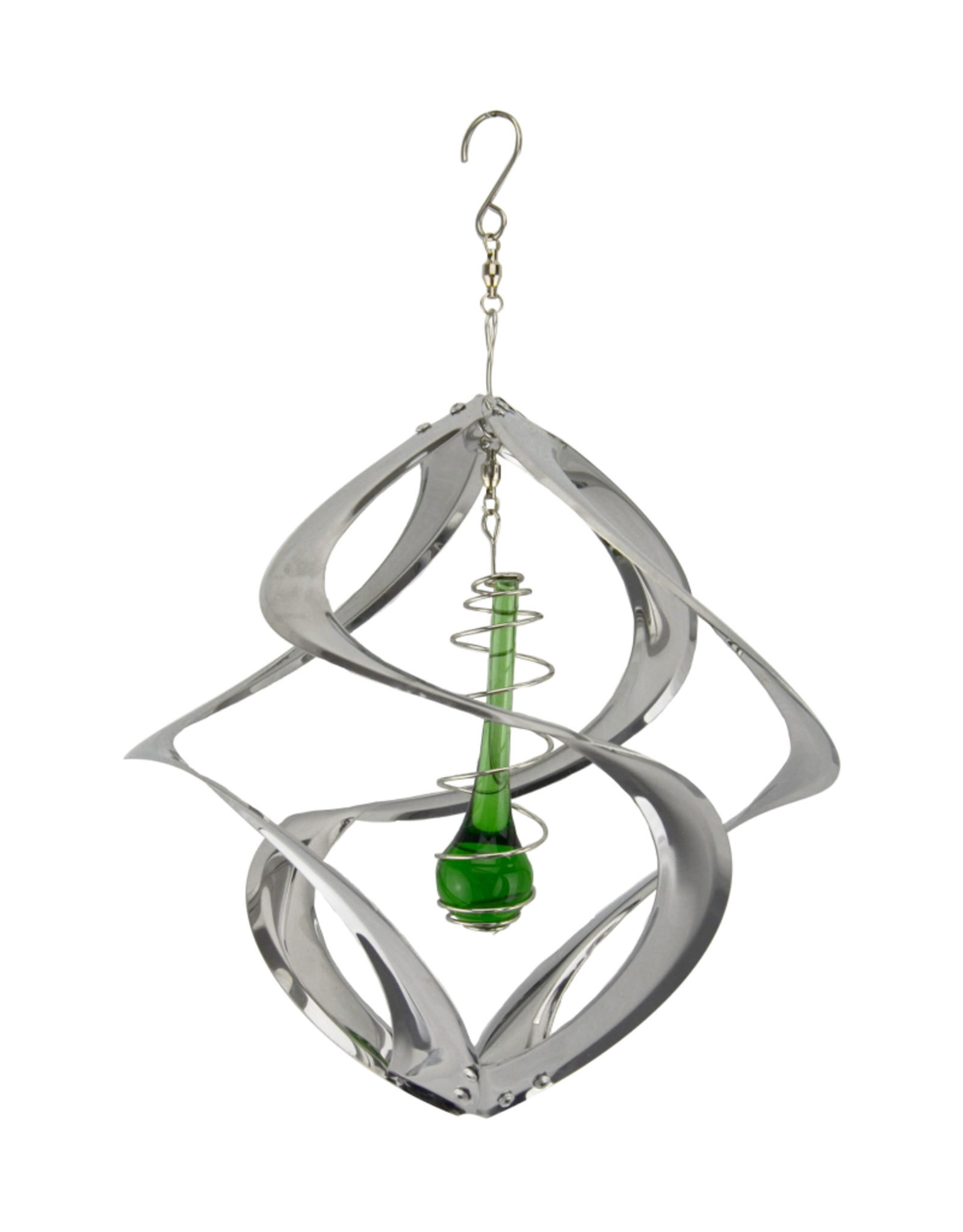 Bear Den Helix Hanging Helix - 11 Inch Chrome with Teardrop