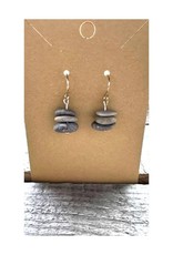 French Hook Earrings - Stone Cairn 13