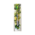 Hand-Painted Tile - Spring Birch