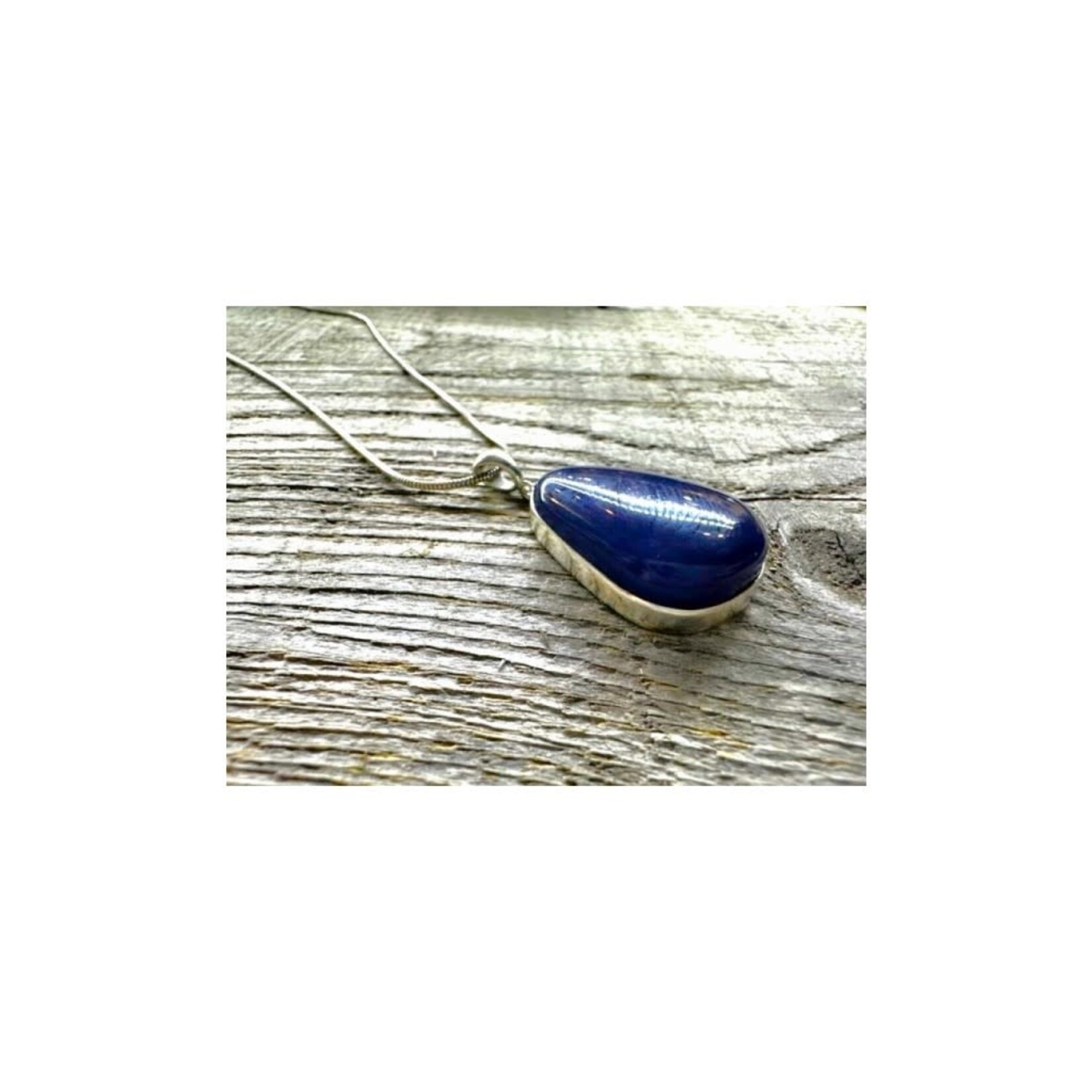 Necklace Pendant - Leland Blue
