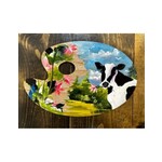 Easel Painting - Cow