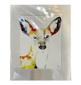 Michelle Detering Limited Matted Print - Deer