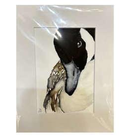 Michelle Detering Limited Matted Print - Goose