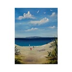 "Summer at the Dunes" - Sally Peckham Original - 8x10 Acrylic