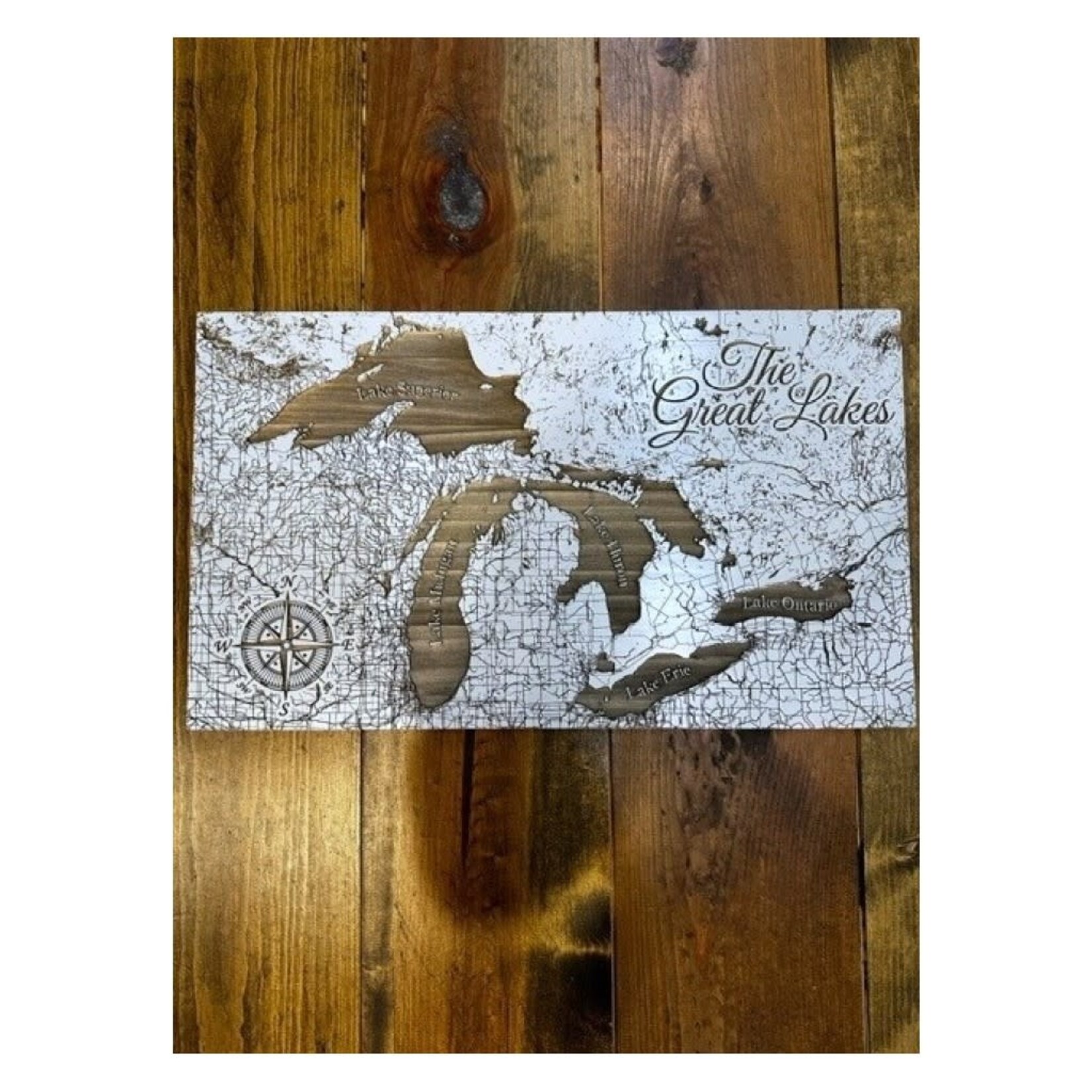 Great Lakes Map - Schmedium -