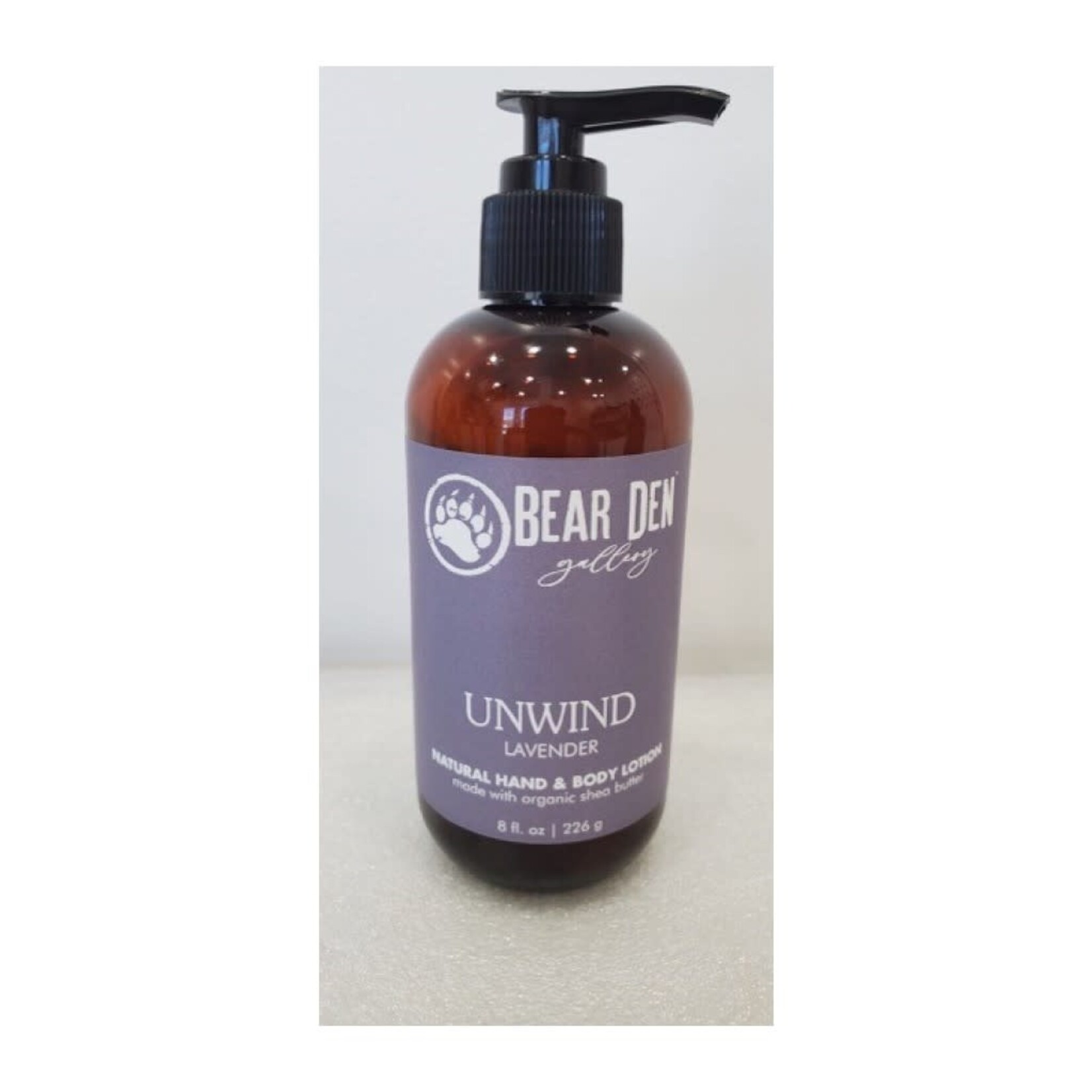 Natural Hand & Body Lotion - UNWIND Lavender