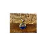 Necklace Pendant - Dual Leland Blue & Petoskey 2