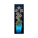 Denise Cassidy Wood Collection Petite Blooms - Vase Series 30x10 - Denise Cassidy Wood Original