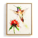 Dean Crouser Collection Hummingbird & Red Flower Wall Art - Dean Crouser Collection