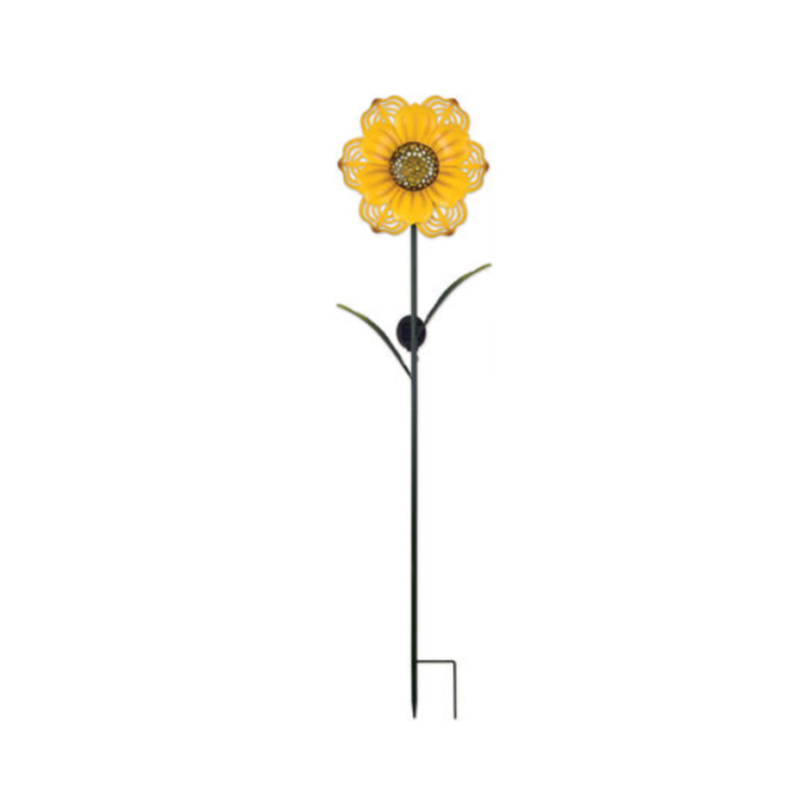Yellow Flower Solar Stake 48"