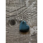 Blue Water Creations Necklace - Leland Blue Heart 1