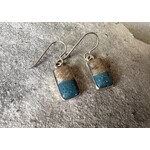 Earrings - Leland Blue & Petoskey Stone