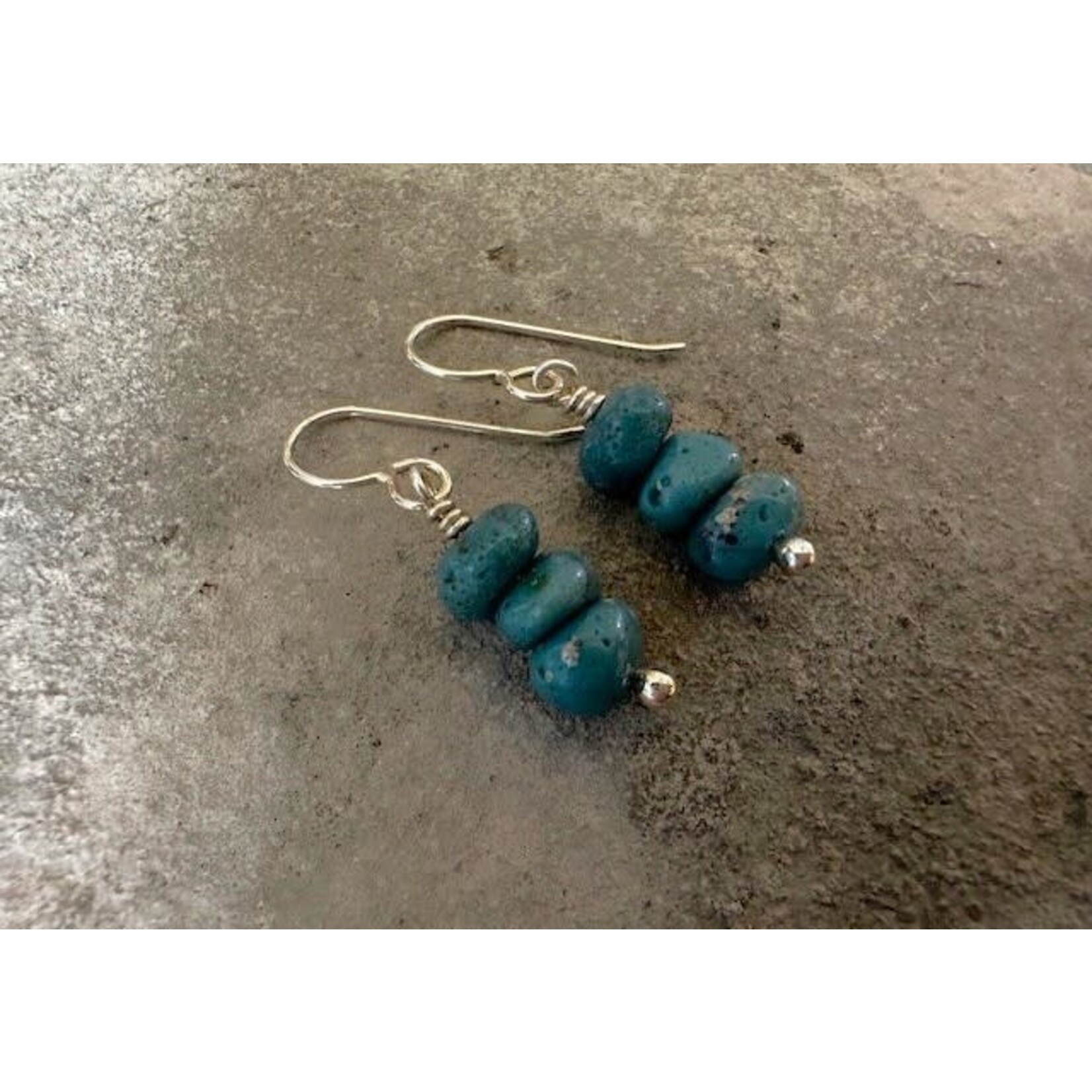 Earrings - Leland Blue Stone