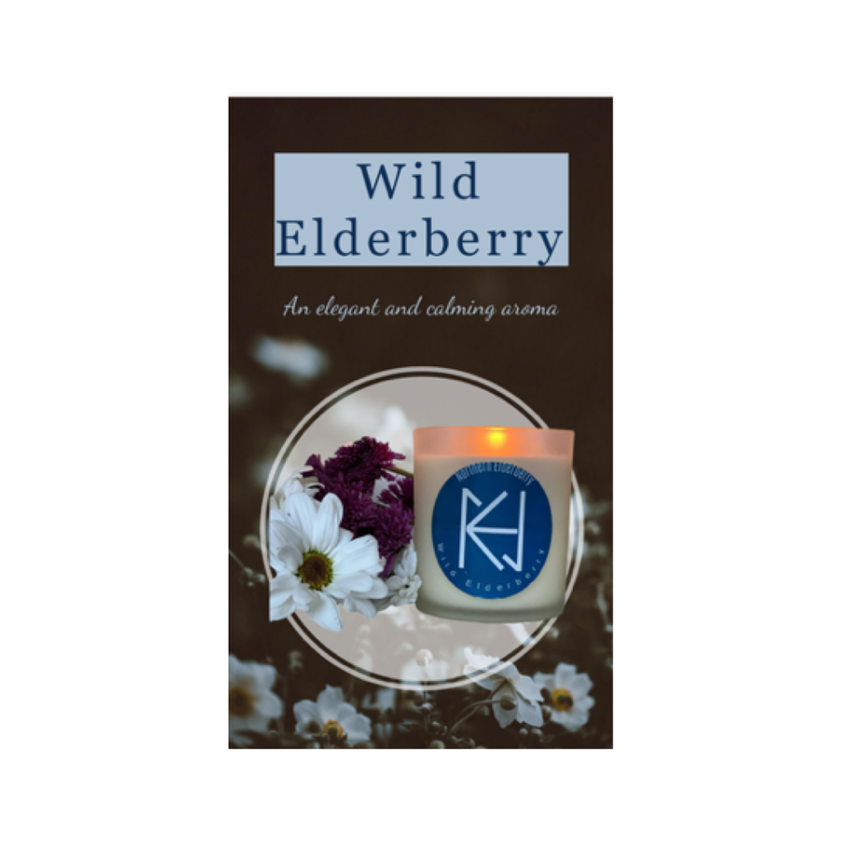 Northern Elderberry Elderberry Candle