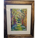 "The Promise of Spring" - Marcy Mitchell Original - Framed 16" x 20"