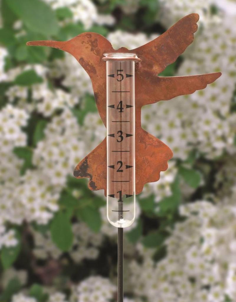 Copper Hummingbird Rain Gauge The Bear Den Gallery Copper Hummingbird Rain Gauge