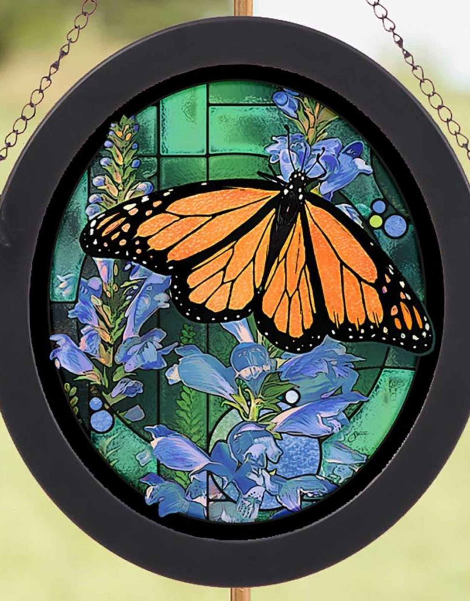 Monarch Butterfly Glass Art
