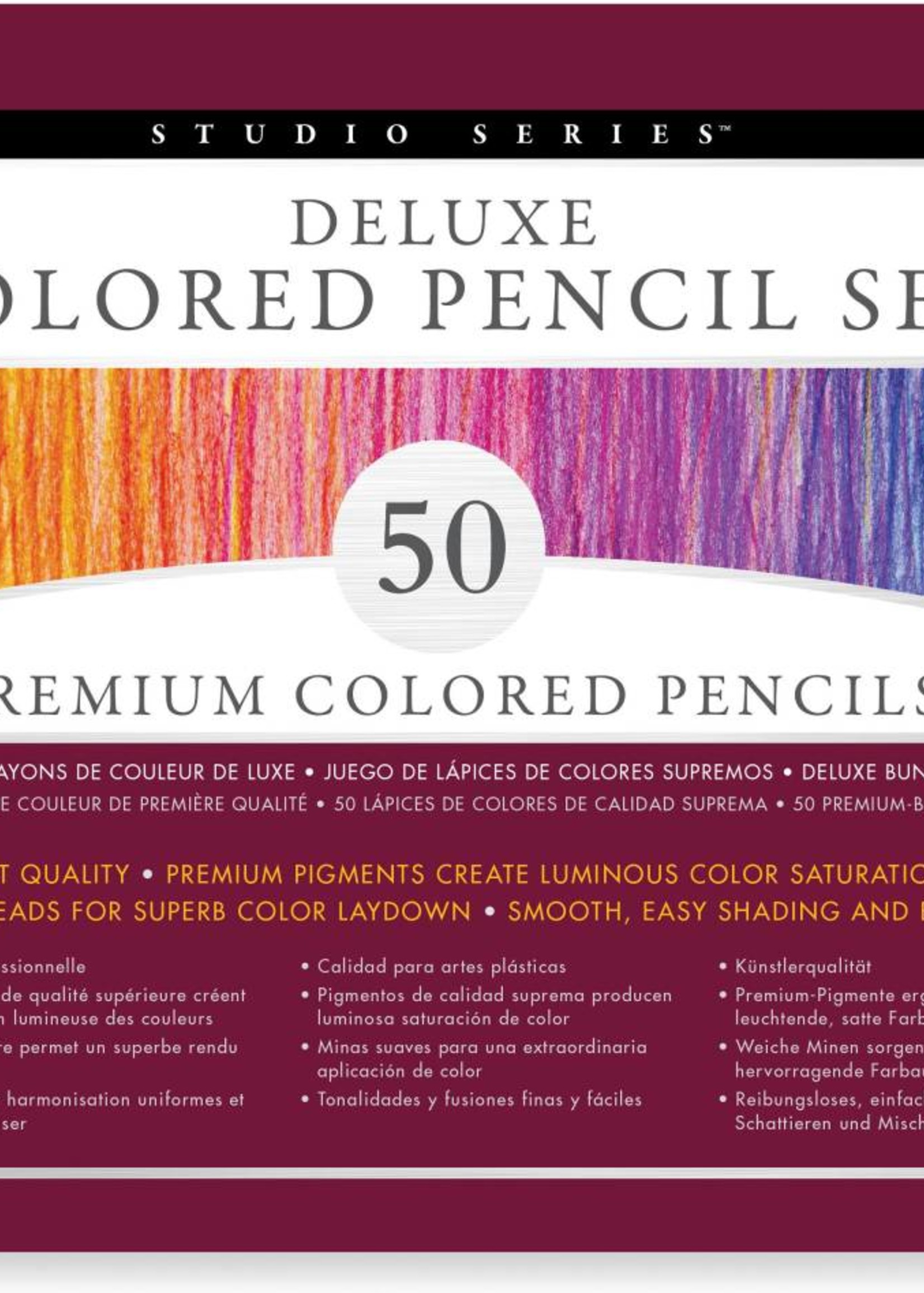 Deluxe Colored Pencil Set | 50 Count