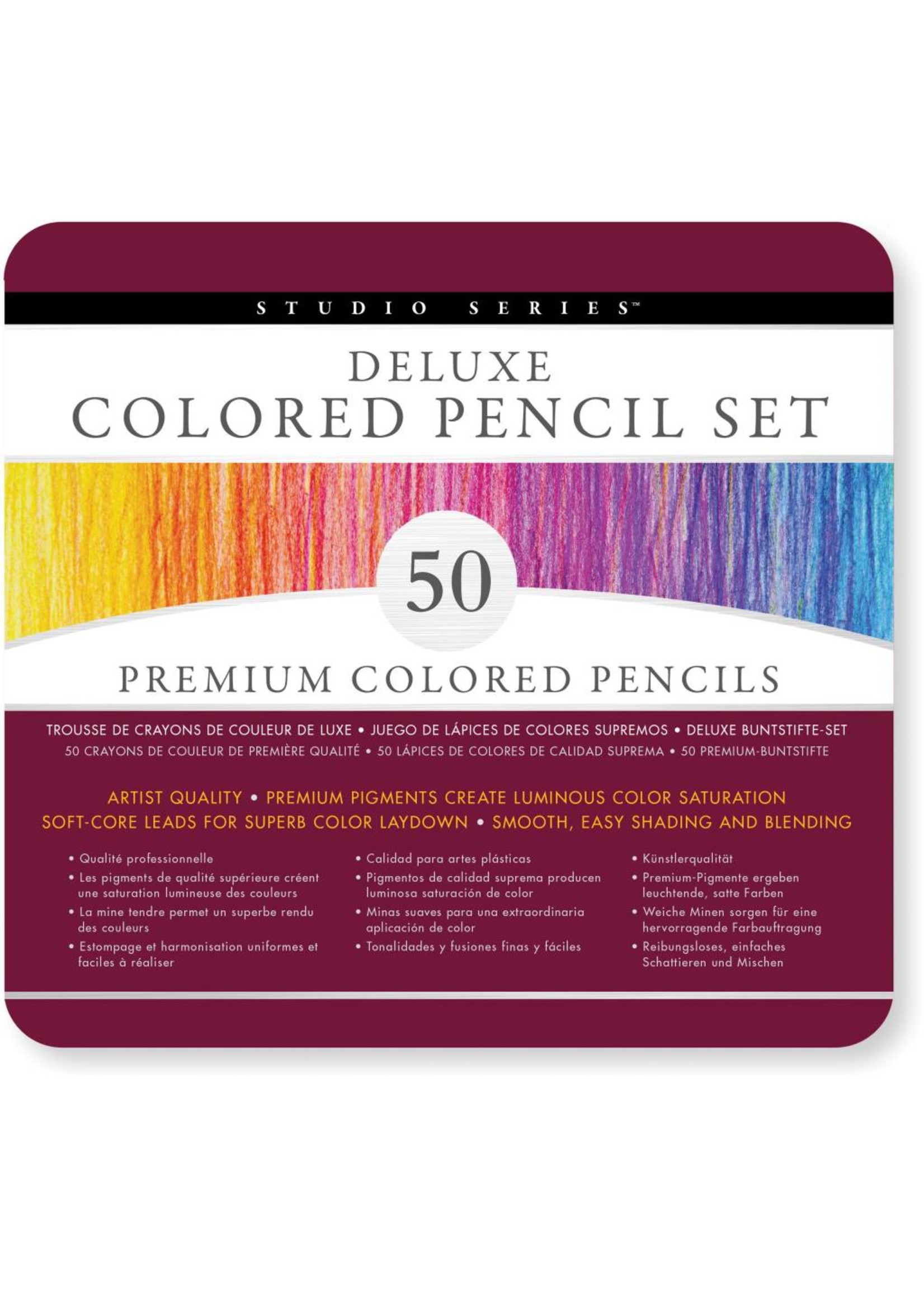 Deluxe Colored Pencil Set | 50 Count