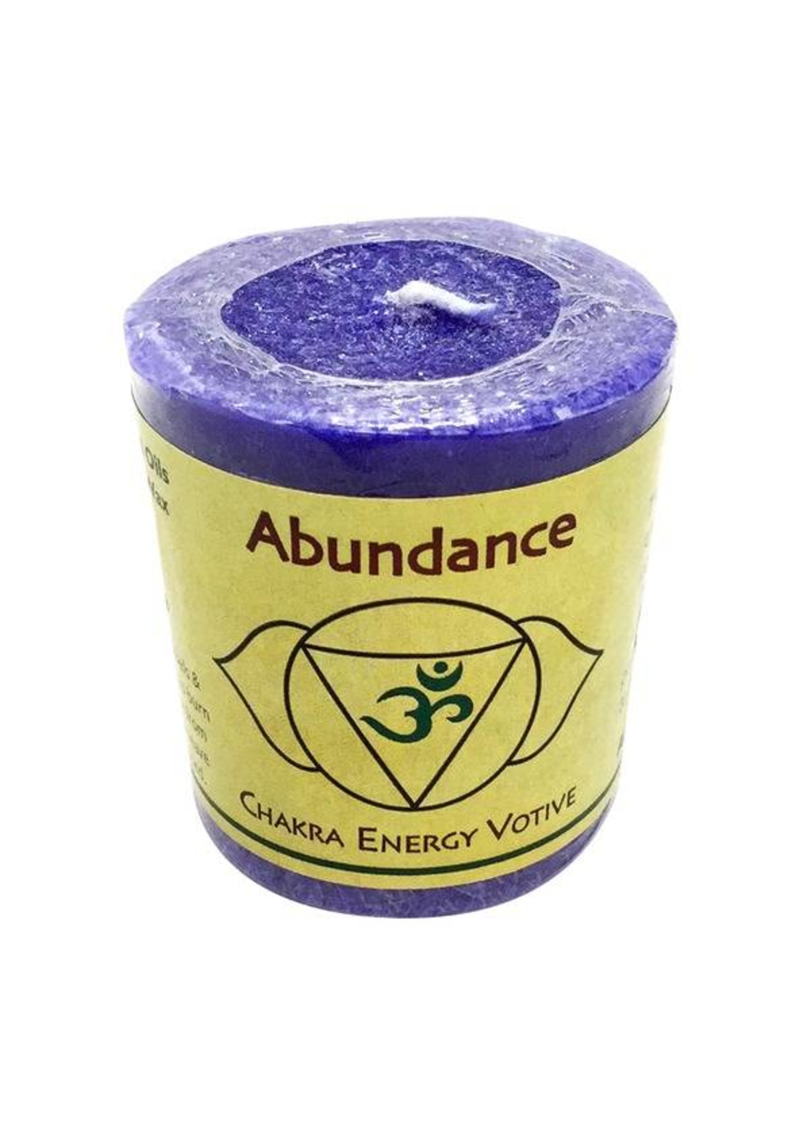Abundance Votive Chakra Candle