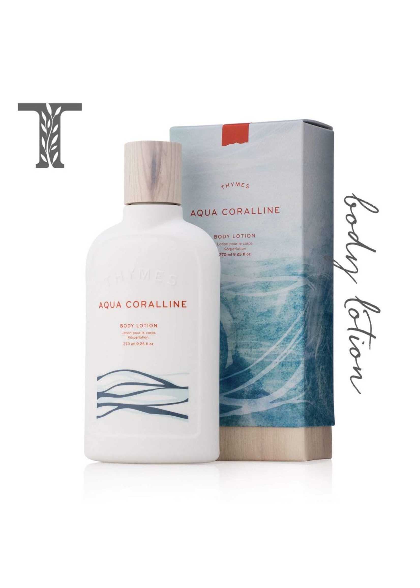Thymes Body Lotion Aqua Coralline