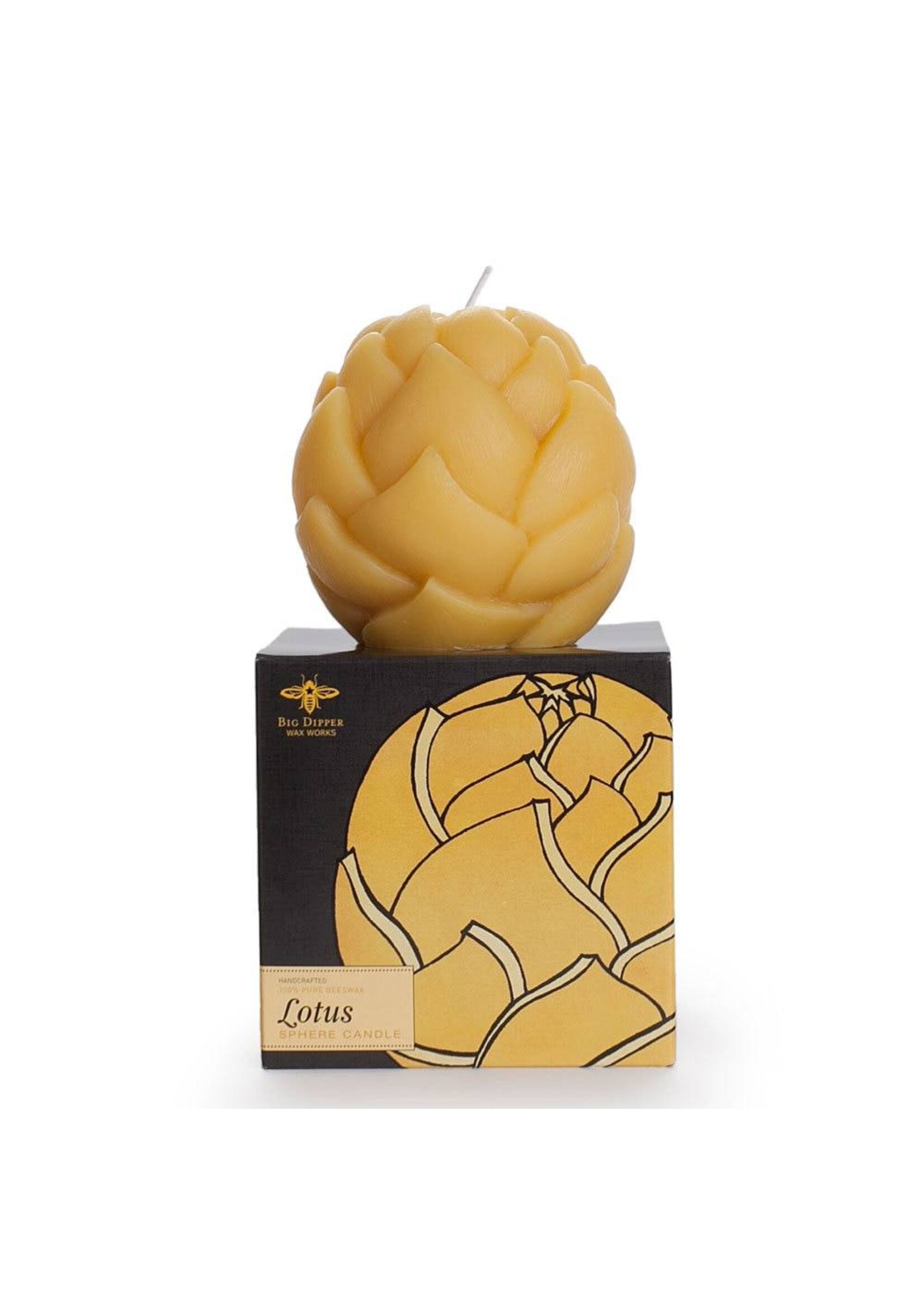 Lotus Beeswax Candle