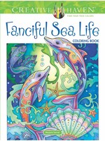 Fanciful Sea Life Adult Coloring Book