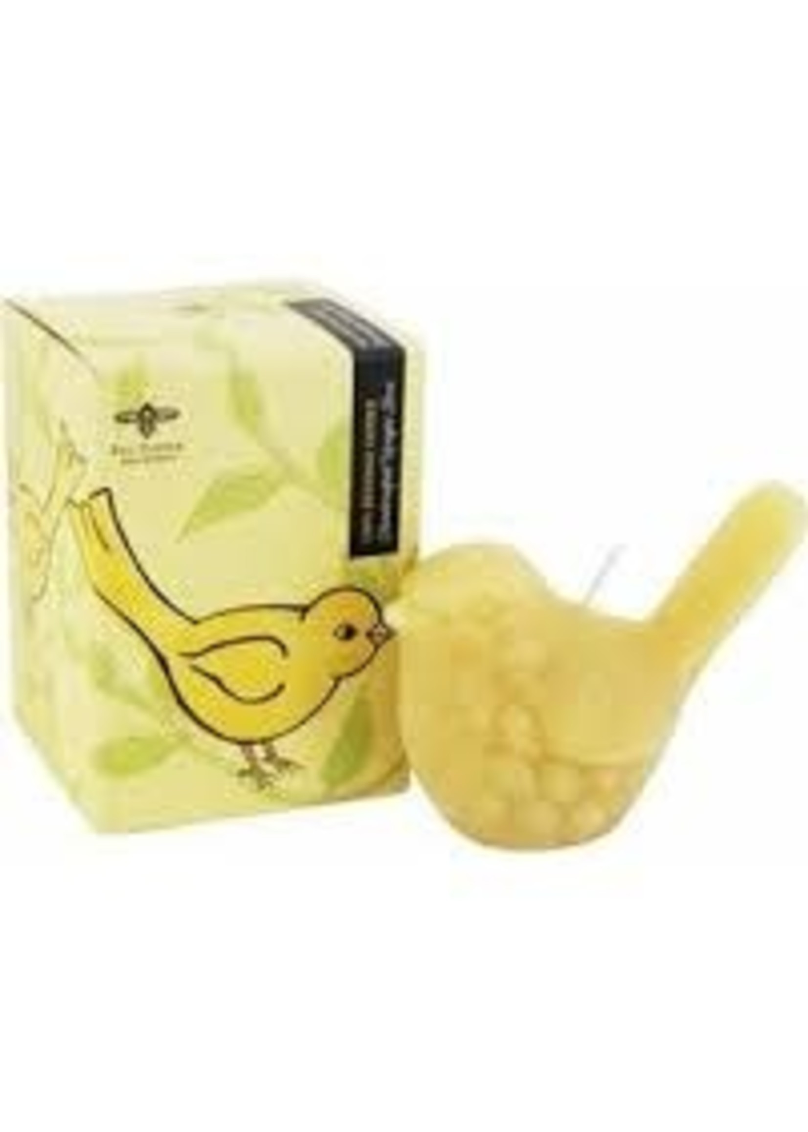 Upright Bird Beeswax Candle