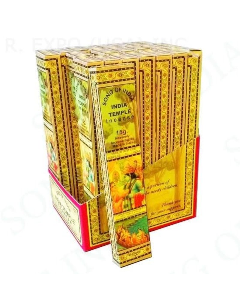 Misc. Incense India Temple Elysian Fields