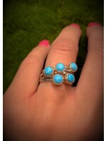 Turquoise 5 Stack Ring (8)