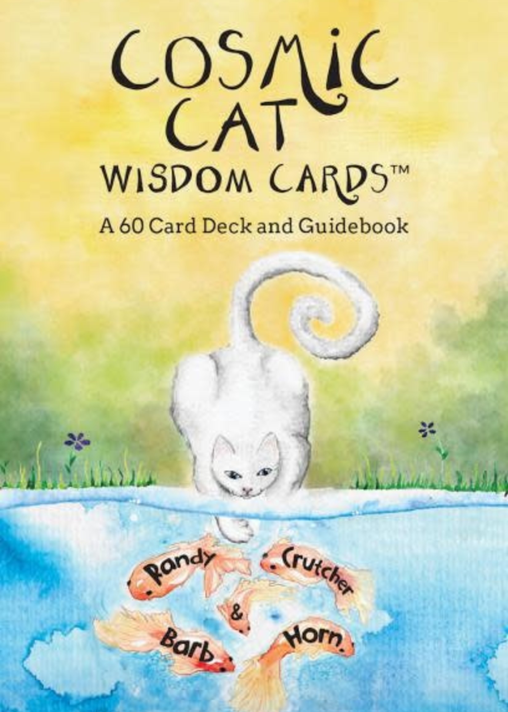 Cosmic Cat Wisdom Cards: A 60 Card Deck and Guidebook