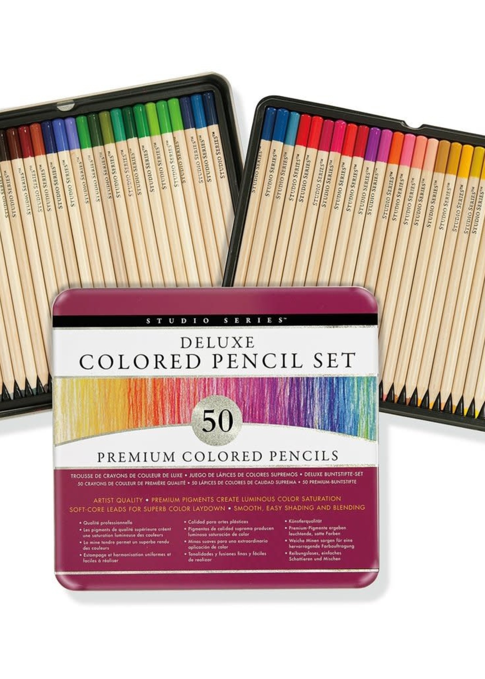 Deluxe Colored Pencil Set | 50 Count
