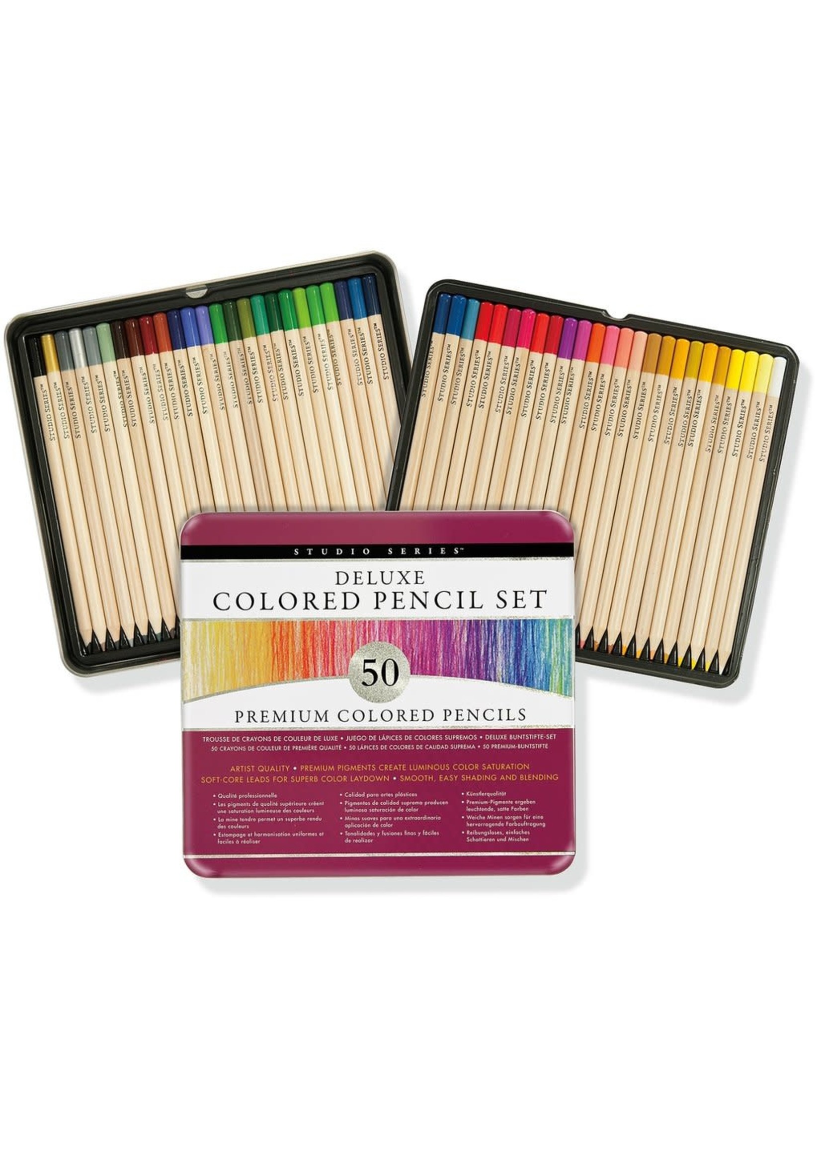 Deluxe Colored Pencil Set | 50 Count