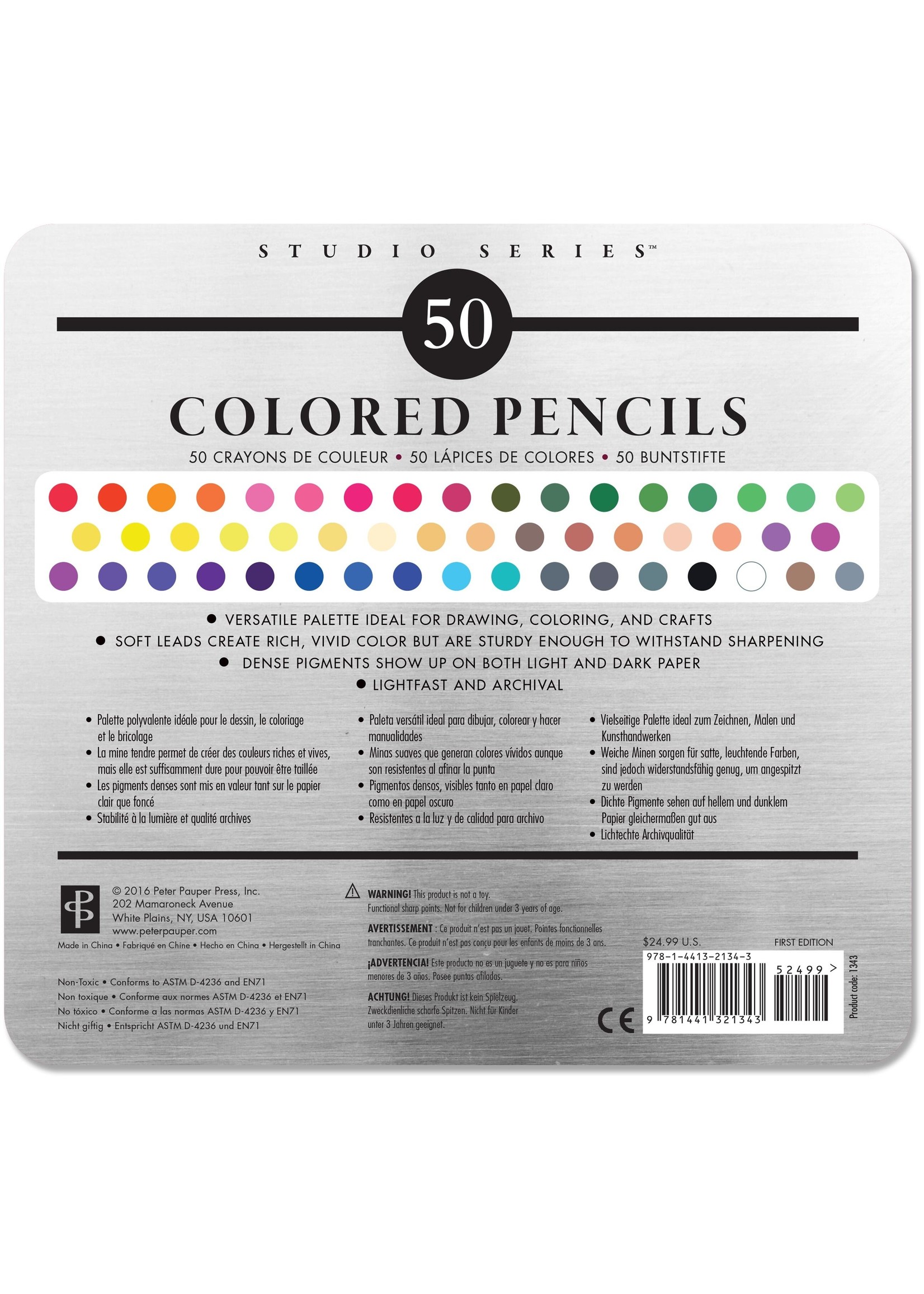 Deluxe Colored Pencil Set | 50 Count