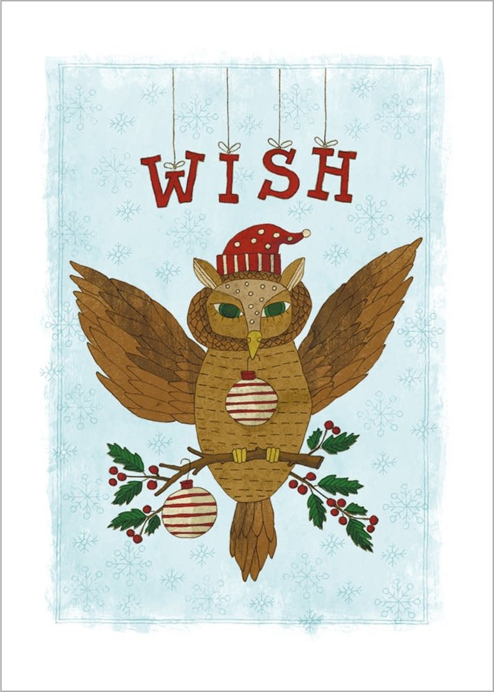 Card XMAS * Wish Owl