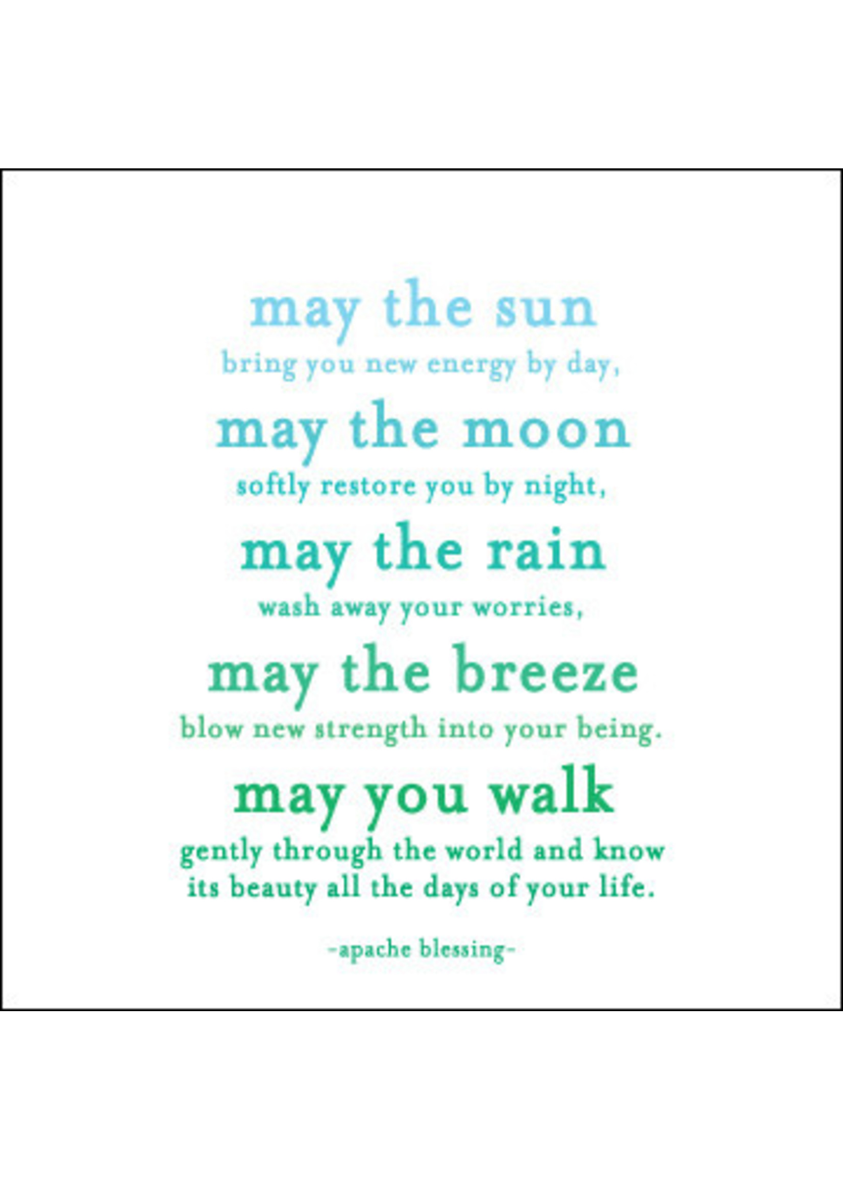 Quotable Magnet Apache Blessing