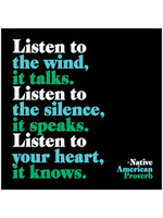 Quotable Magnet Listen to the Wind it Talks...