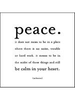 Quotable Magnet Peace