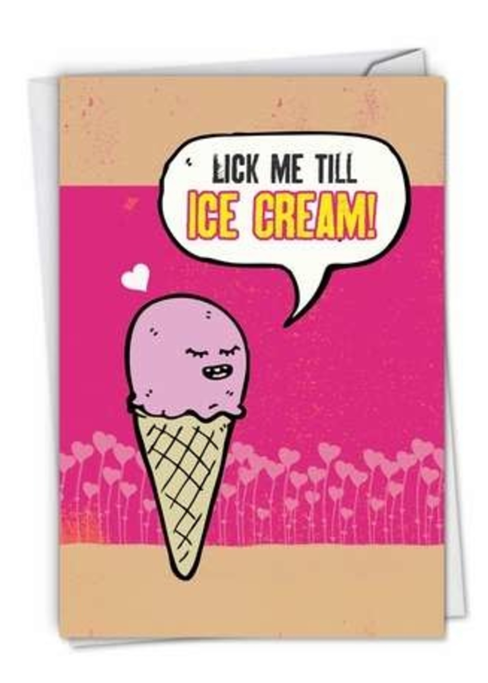 Card Valentines Ice Cream