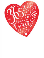 Card VDAY 365 Days All Yours