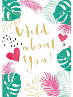 Card VAL Palm Leaves